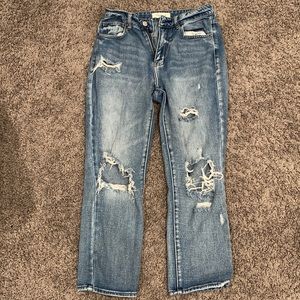 PacSun Washed Blue Mom Jeans